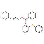 Benzoic acid, 2-(diphenylphosphino)-, (2E)-3-cyclohexyl-2-propen-1-yl ester