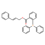 Benzoic acid, 2-(diphenylphosphino)-, (2E)-3-phenyl-2-propen-1-yl ester