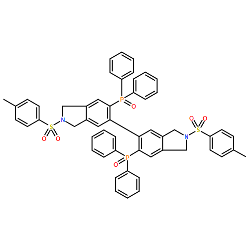 5,5'-Bi-1H-isoindole, 6,6'-bis(diphenylphosphinyl)-2,2',3,3'-tetrahydro-2,2'-bis[(4-methylphenyl)sulfonyl]-