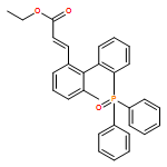 2-Propenoic acid, 3-[2'-(diphenylphosphinyl)-6-methyl[1,1'-biphenyl]-2-yl]-, ethyl ester, (2E)-