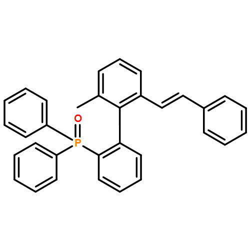 Phosphine oxide, [2'-methyl-6'-[(1E)-2-phenylethenyl][1,1'-biphenyl]-2-yl]diphenyl-