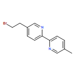 2,2'-Bipyridine, 5-(2-bromoethyl)-5'-methyl-