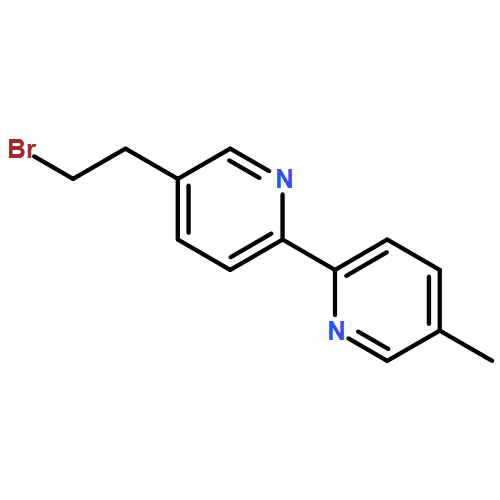 2,2'-Bipyridine, 5-(2-bromoethyl)-5'-methyl-