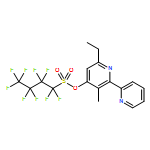 1-Butanesulfonic acid, 1,1,2,2,3,3,4,4,4-nonafluoro-, 6-ethyl-3-methyl[2,2'-bipyridin]-4-yl ester