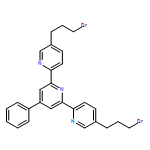 2,2':6',2''-Terpyridine, 5,5''-bis(3-bromopropyl)-4'-phenyl-