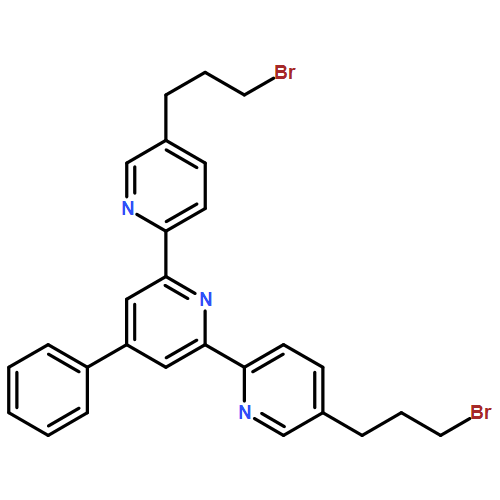 2,2':6',2''-Terpyridine, 5,5''-bis(3-bromopropyl)-4'-phenyl-