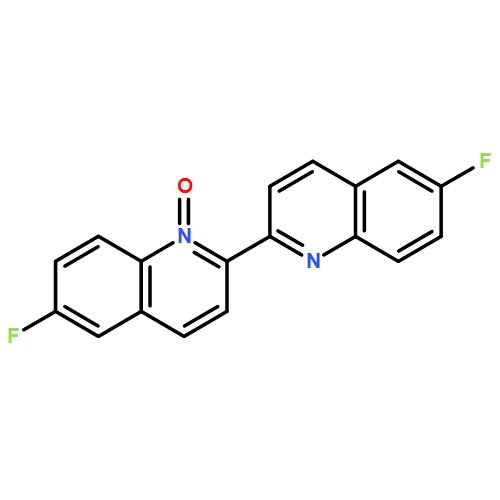 2,2'-Biquinoline, 6,6'-difluoro-, 1-oxide