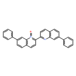 2,2'-Biquinoline, 7,7'-diphenyl-, 1-oxide