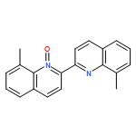 2,2'-Biquinoline, 8,8'-dimethyl-, 1-oxide