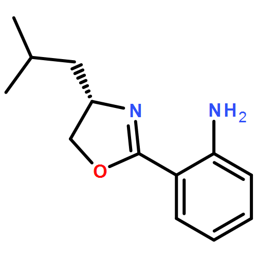 Benzenamine, 2-[(4S)-4,5-dihydro-4-(2-methylpropyl)-2-oxazolyl]-