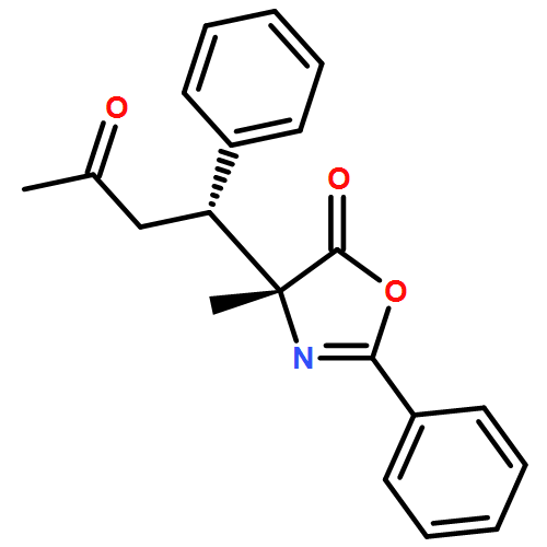 5(4H)-Oxazolone, 4-methyl-4-[(1R)-3-oxo-1-phenylbutyl]-2-phenyl-, (4R)-