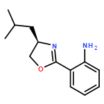 Benzenamine, 2-[(4R)-4,5-dihydro-4-(2-methylpropyl)-2-oxazolyl]-