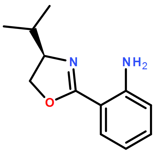 Benzenamine, 2-[(4R)-4,5-dihydro-4-(1-methylethyl)-2-oxazolyl]-