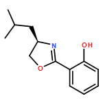 Phenol, 2-[(4R)-4,5-dihydro-4-(2-methylpropyl)-2-oxazolyl]-