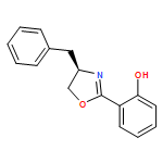 Phenol, 2-[(4R)-4,5-dihydro-4-(phenylmethyl)-2-oxazolyl]-