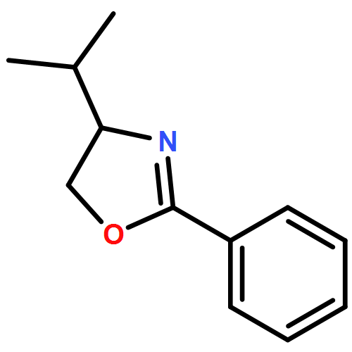 Oxazole, 4,5-dihydro-4-(1-methylethyl)-2-phenyl-