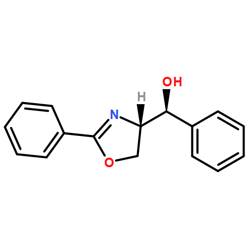 4-Oxazolemethanol, 4,5-dihydro-α,2-diphenyl-, (αS,4S)-