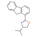Oxazole, 2-(9H-fluoren-1-yl)-4,5-dihydro-4-(1-methylethyl)-, (4S)-