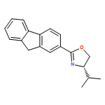 Oxazole, 2-(9H-fluoren-2-yl)-4,5-dihydro-4-(1-methylethyl)-, (4S)-