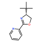 Pyridine, 2-[(4R)-4-(1,1-dimethylethyl)-4,5-dihydro-2-oxazolyl]-