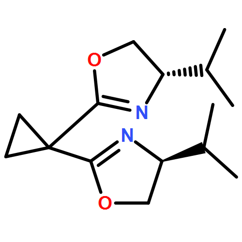 Oxazole, 2,2'-cyclopropylidenebis[4,5-dihydro-4-(1-methylethyl)-, (4S,4'S)- (9CI)