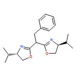 Oxazole, 2,2'-(2-phenylethylidene)bis[4,5-dihydro-4-(1-methylethyl)-, (4S,4'S)-