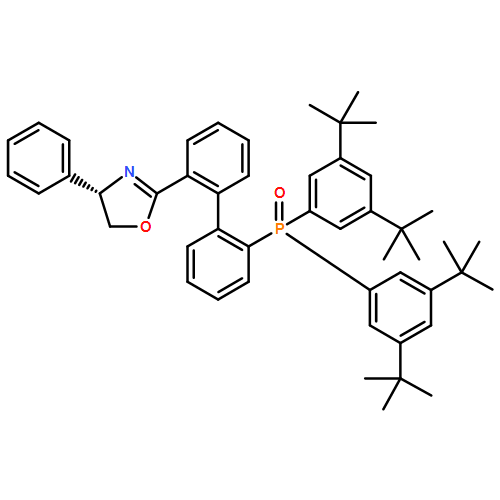 Oxazole, 2-[2'-[bis[3,5-bis(1,1-dimethylethyl)phenyl]phosphinyl][1,1'-biphenyl]-2-yl]-4,5-dihydro-4-phenyl-, (4S)-