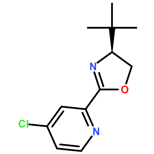 Pyridine, 4-chloro-2-[(4S)-4-(1,1-dimethylethyl)-4,5-dihydro-2-oxazolyl]-