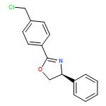 Oxazole, 2-[4-(chloromethyl)phenyl]-4,5-dihydro-4-phenyl-, (4S)-