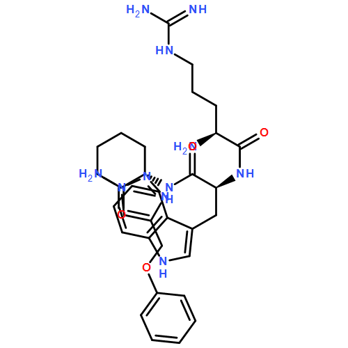 L-Norleucinamide, L-arginyl-L-tryptophyl-6-[4-(phenoxymethyl)-1H-1,2,3-triazol-1-yl]-