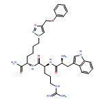 L-Norleucinamide, L-tryptophyl-L-arginyl-6-[4-(phenoxymethyl)-1H-1,2,3-triazol-1-yl]-