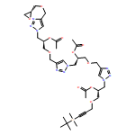 1H-1,2,3-Triazole-1-ethanol, α-[[[1-[(2R)-2-(acetyloxy)-3-[[3-[(1,1-dimethylethyl)dimethylsilyl]-2-propyn-1-yl]oxy]propyl]-1H-1,2,3-triazol-4-yl]methoxy]methyl]-4-[[(2R)-2-(acetyloxy)-3-[4-[[(2R)-2-oxiranylmethoxy]methyl]-1H-1,2,3-triazol-1-yl]propoxy]methyl]-, 1-acetate, (αR)-