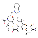 2H-Oxacyclotetradecino[4,3-d]oxazole-2,6,8,14(1H,7H,9H)-tetrone, 1-[3-(1H-benzotriazol-1-yl)propyl]-4-ethyloctahydro-11-methoxy-3a,7,9,11,13,15-hexamethyl-10-[[3,4,6-trideoxy-3-(dimethylamino)-β-D-xylo-hexopyranosyl]oxy]-, (3aS,4R,7R,9R,10R,11R,13R,15R,15aR)-