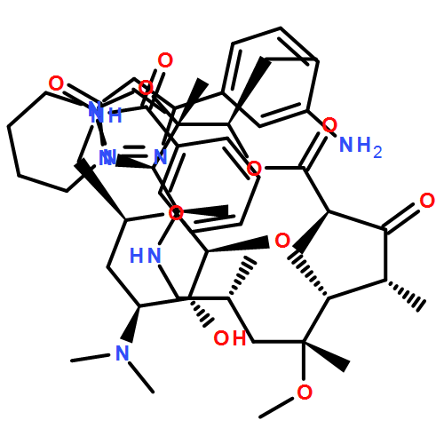 Oxazolo[5,4-c][1,6]oxaazacyclopentadecine-2,12,14(13H)-trione, 3-[4-[4-(3-aminophenyl)-1H-1,2,3-triazol-1-yl]butyl]-10-[[6-(benzoylamino)-3,4,6-trideoxy-3-(dimethylamino)-β-D-xylo-hexopyranosyl]oxy]-16-ethyldodecahydro-9-methoxy-4,7,9,11,13,16a-hexamethyl-, (3aR,4R,7R,9R,10R,11R,13R,16R,16aS)-