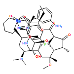 Oxazolo[5,4-c][1,6]oxaazacyclopentadecine-2,12,14(13H)-trione, 3-[4-[4-(3-aminophenyl)-1H-1,2,3-triazol-1-yl]butyl]-16-ethyldodecahydro-9-methoxy-4,7,9,11,13,16a-hexamethyl-10-[[3,4,6-trideoxy-3-(dimethylamino)-6-[[(4-fluorophenyl)methyl]amino]-β-D-xylo-hexopyranosyl]oxy]-, (3aR,4R,7R,9R,10R,11R,13R,16R,16aS)-