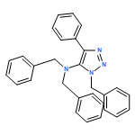 1H-1,2,3-Triazol-5-amine, 4-phenyl-N,N,1-tris(phenylmethyl)-