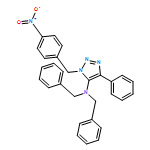 1H-1,2,3-Triazol-5-amine, 1-[(4-nitrophenyl)methyl]-4-phenyl-N,N-bis(phenylmethyl)-