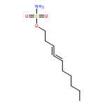 Sulfamic acid, 3,4-decadien-1-yl ester