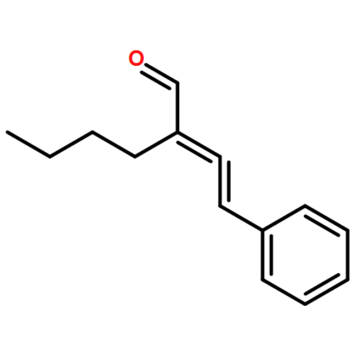 Hexanal, 2-(2-phenylethenylidene)-