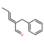 Benzenepropanal, α-1-propen-1-ylidene-