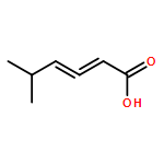 2,3-Hexadienoic acid, 5-methyl-