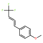 Benzene, 1-methoxy-4-(4,4,4-trifluoro-1,2-butadien-1-yl)-