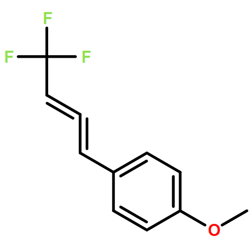 Benzene, 1-methoxy-4-(4,4,4-trifluoro-1,2-butadien-1-yl)-