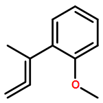 Benzene, 1-methoxy-2-(1-methyl-1,2-propadien-1-yl)-