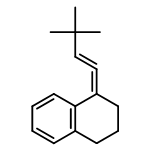 Naphthalene, 1-(3,3-dimethyl-1-buten-1-ylidene)-1,2,3,4-tetrahydro-