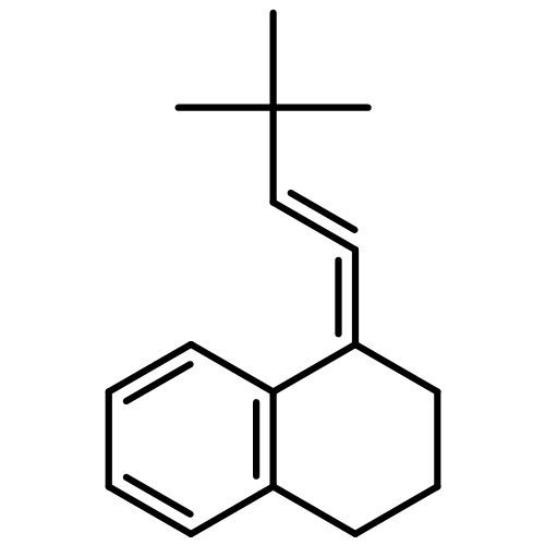 Naphthalene, 1-(3,3-dimethyl-1-buten-1-ylidene)-1,2,3,4-tetrahydro-