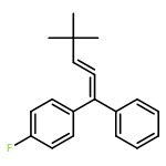 Benzene, 1-(4,4-dimethyl-1-phenyl-1,2-pentadien-1-yl)-4-fluoro-