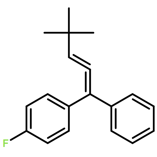 Benzene, 1-(4,4-dimethyl-1-phenyl-1,2-pentadien-1-yl)-4-fluoro-