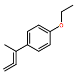 Benzene, 1-ethoxy-4-(1-methyl-1,2-propadien-1-yl)-