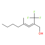 2,3-Octadien-1-ol, 4-methyl-2-(trifluoromethyl)-